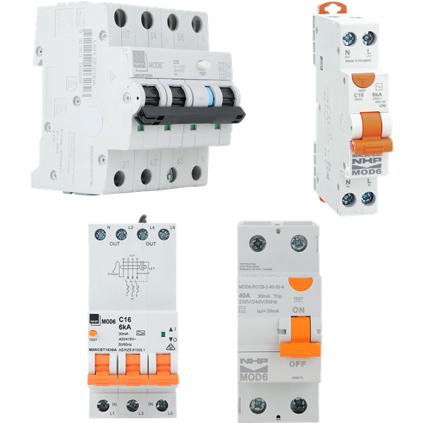 MOD6 Residual Current Devices