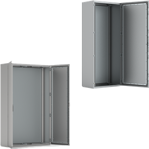 nVent HOFFMAN EKSS and EKDS Stainless Steel Compact Floor Standing Enclosures